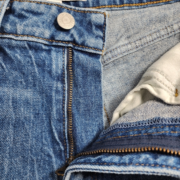 Vintage Abercrombie & Fitch Curve Love High Rise Mom Jeans Size 26/2R DISTRESSED - Picture 10 of 16